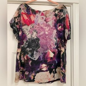Alice + Olivia Crystal Shirt
